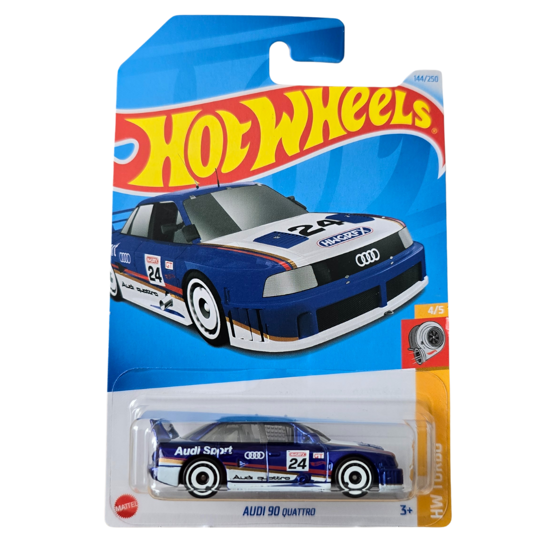 Audi 90 Quattro Peak Pursuit 90 Quattro JBB20 - Edición Peak Pursuit 2/10, Plateado Metálico, Escala 1:64, Mattel 2025 Hot Wheels Audi Audi 90 Quattro Peak Pursuit 90 Quattro JBB20 - Edición Peak Pursuit 2/10, Plateado Metálico, Escala 1:64, Mattel 2025 Hot Wheels Audi