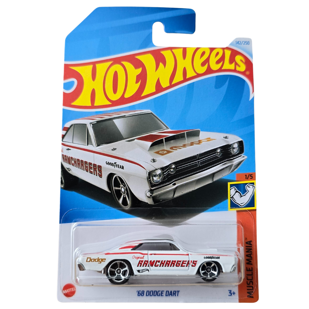 Hot Wheels '68 Dodge Dart - Musclemania Series 1/5 Diecast Car - View #2
