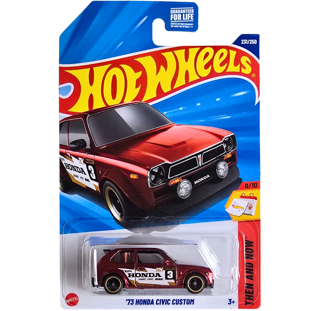 ホットウィール スーパートレジャー 73 ホンダ シビック。 Hot Wheels - '73 Honda Civic Custom (Super Treasure Hunt - TH