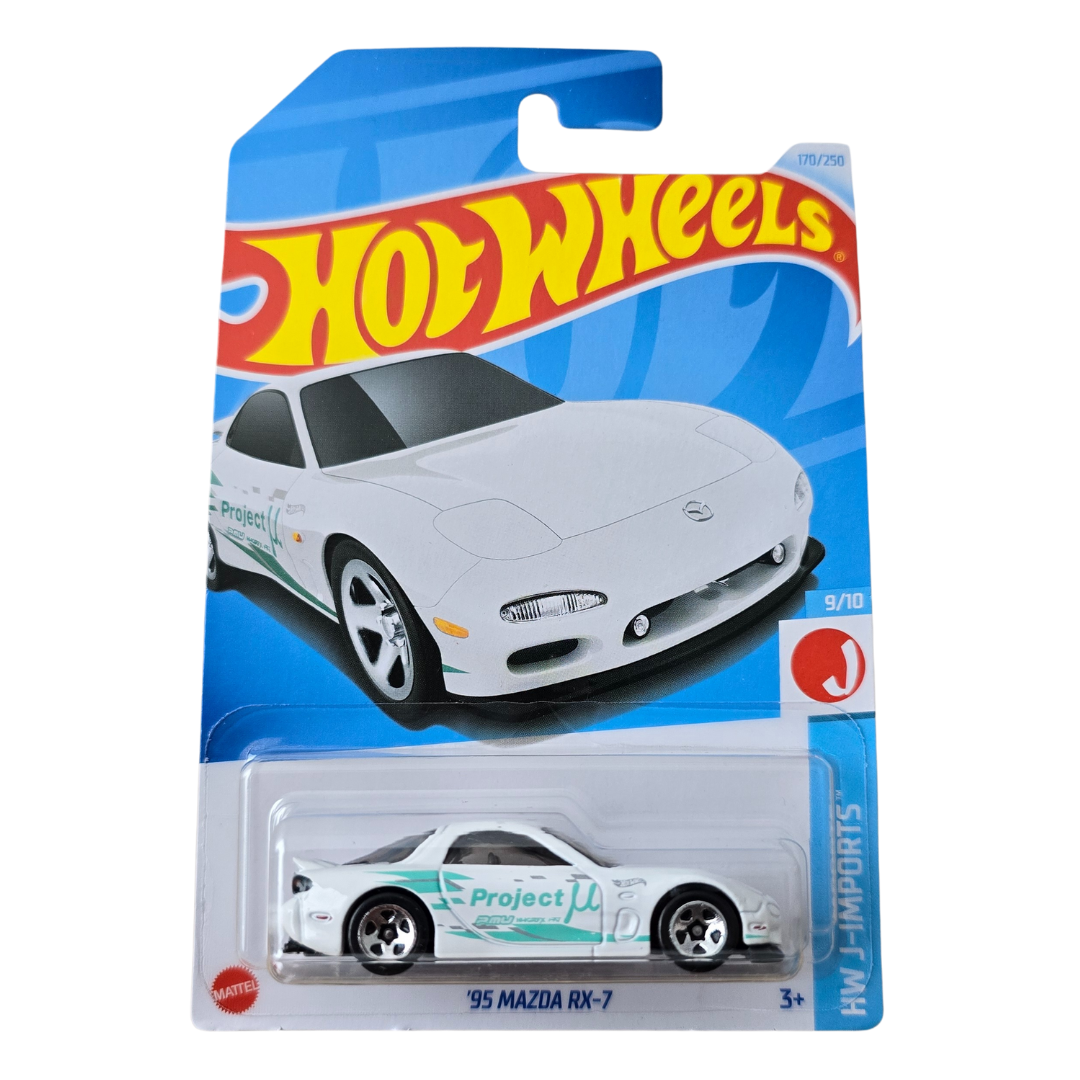 Hot Wheels 1:64 Mazda RX-7 1995 - Série TW Turbo #4/5 - Occasion
