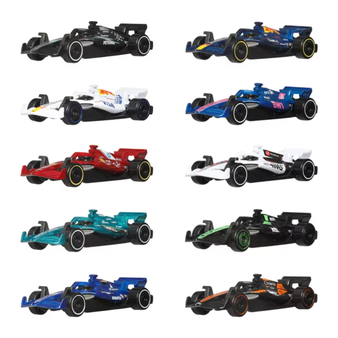 Hot Wheels 10 Pack - Formula 1 (2025)