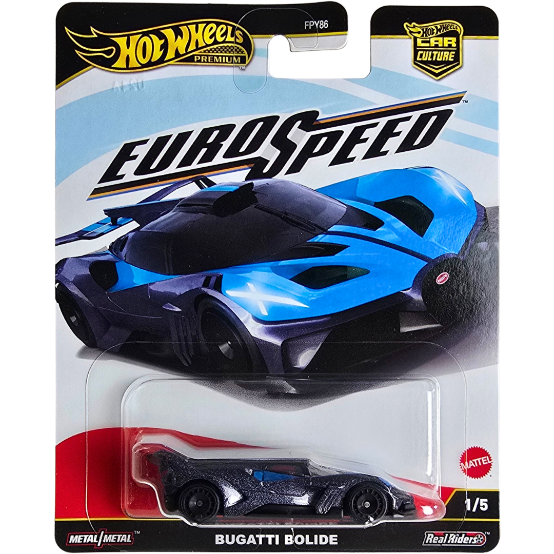 Hot Wheels Premium (Euro Speed) Bugatti Bolide – Speed Castings