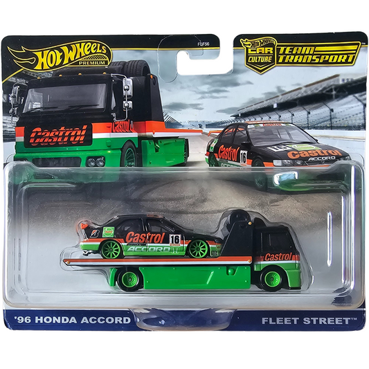 Hot Wheels Team Transport #65 - '96 Honda Accord - Fleet Street