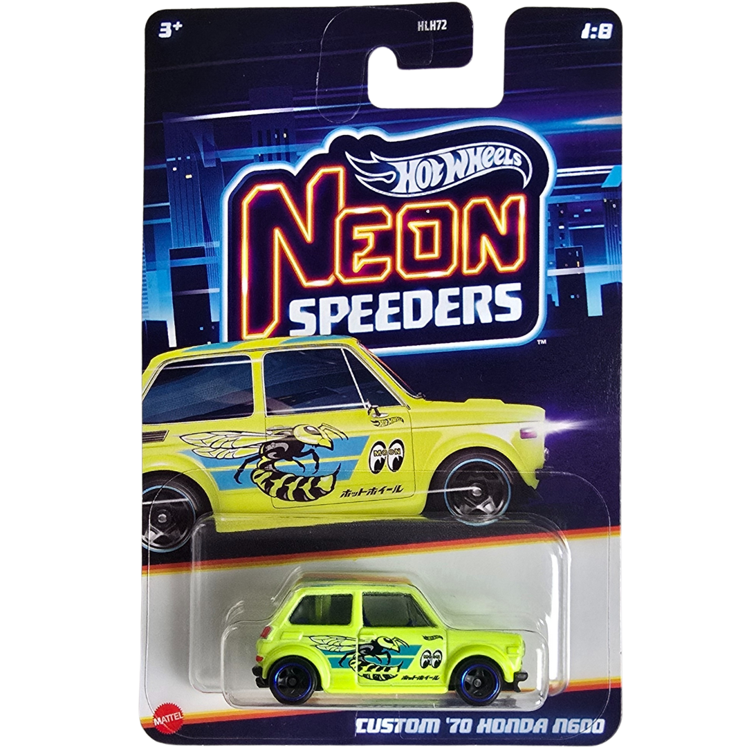 Hot Wheels (Neon Speeders) - Custom '70 Honda N600 – Speed