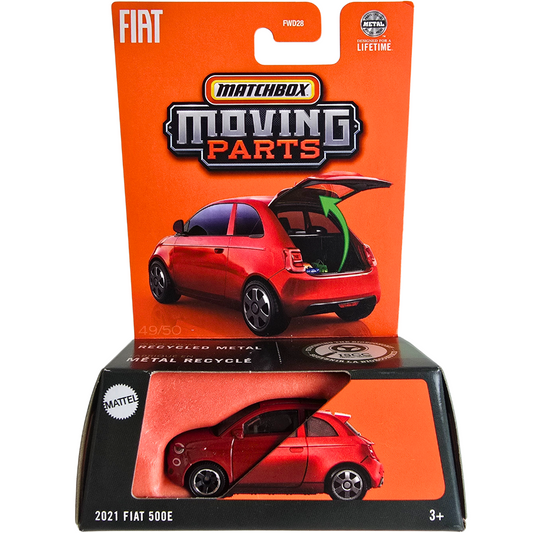 Matchbox Moving Parts - 2021 Fiat 500e