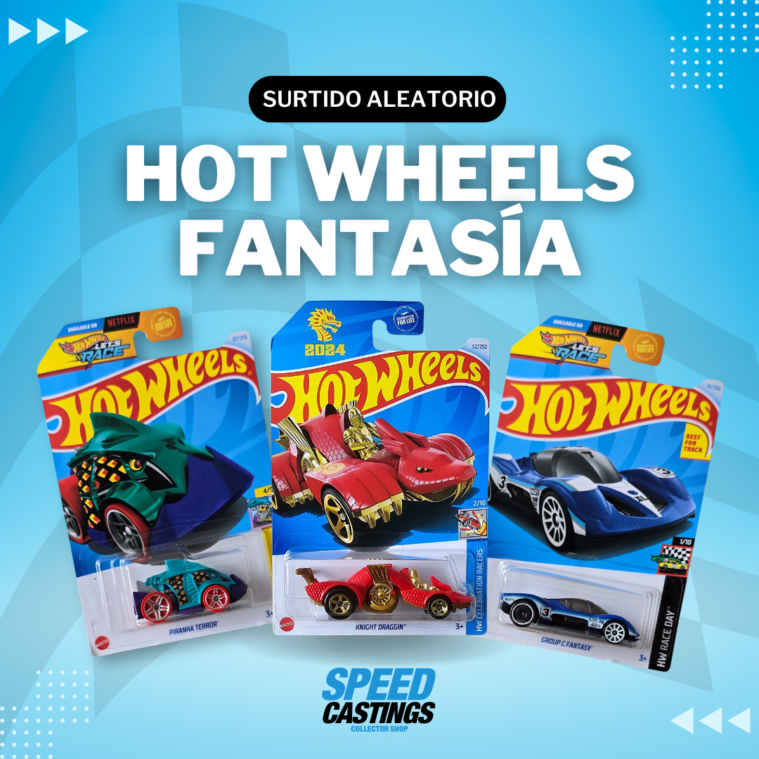 Hot Wheels - Surtido Aleatorio de Piezas de Fantasía (Precio de Mayoreo)