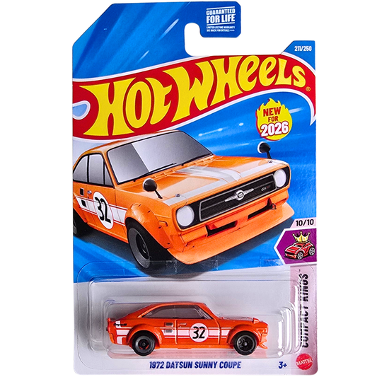 Hot Wheels - 1972 Datsun Sunny Coupe