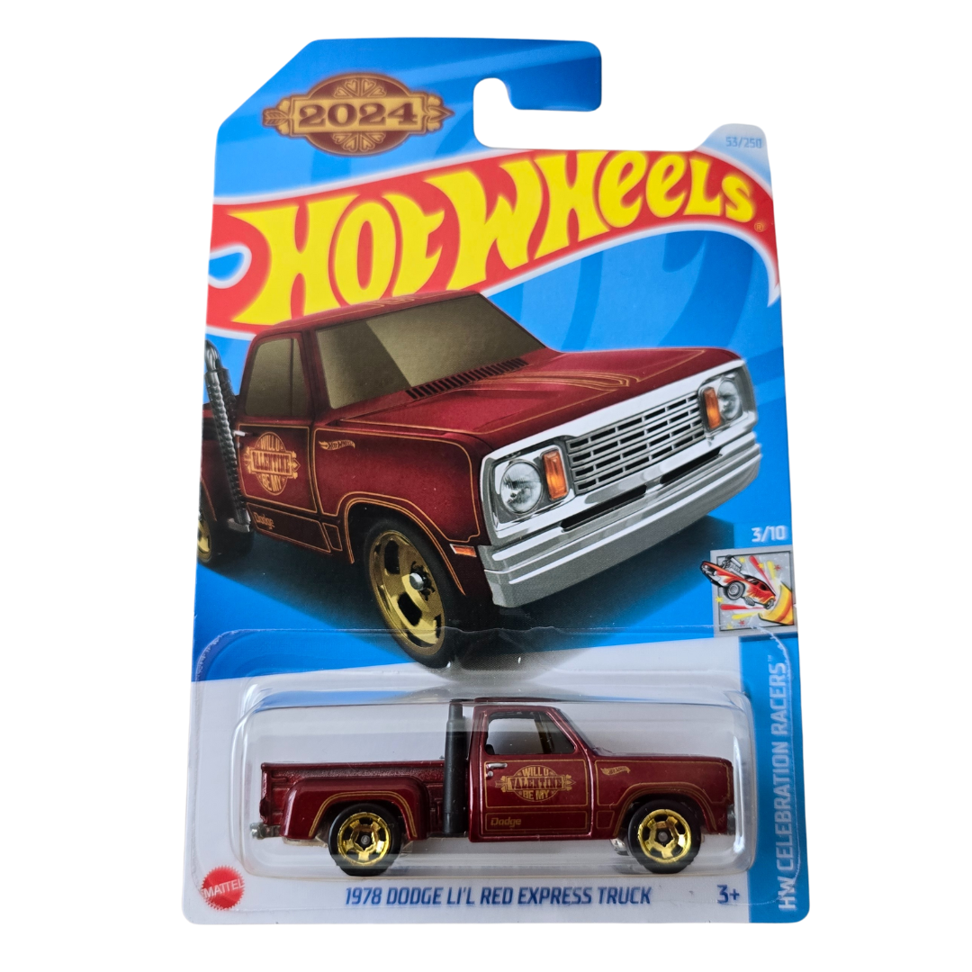 Hot Wheels - 1978 Dodge Li'l Red Express Truck