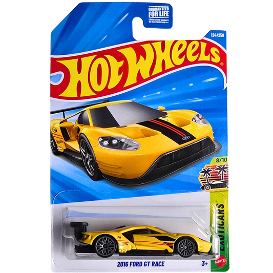 Hot Wheels - 2016 Ford GT Race (Treasure Hunt - TH)