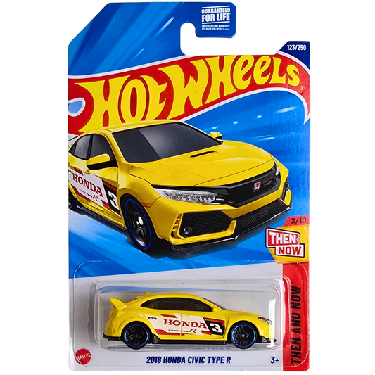 Hot Wheels - 2018 Honda Civic Type R (Exclusivo Dollar Tree)