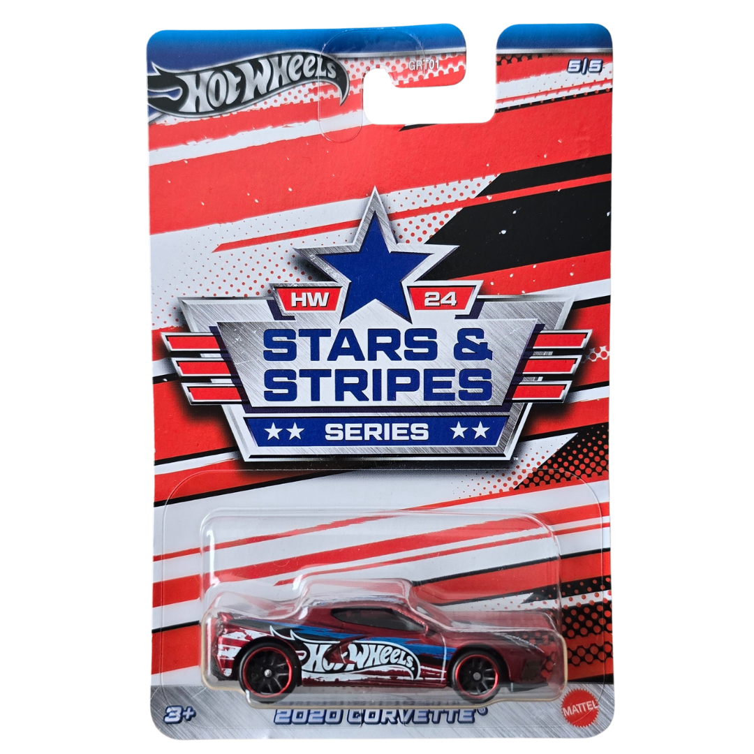 Hot Wheels (Stars & Stripes Series) - 2020 Corvette