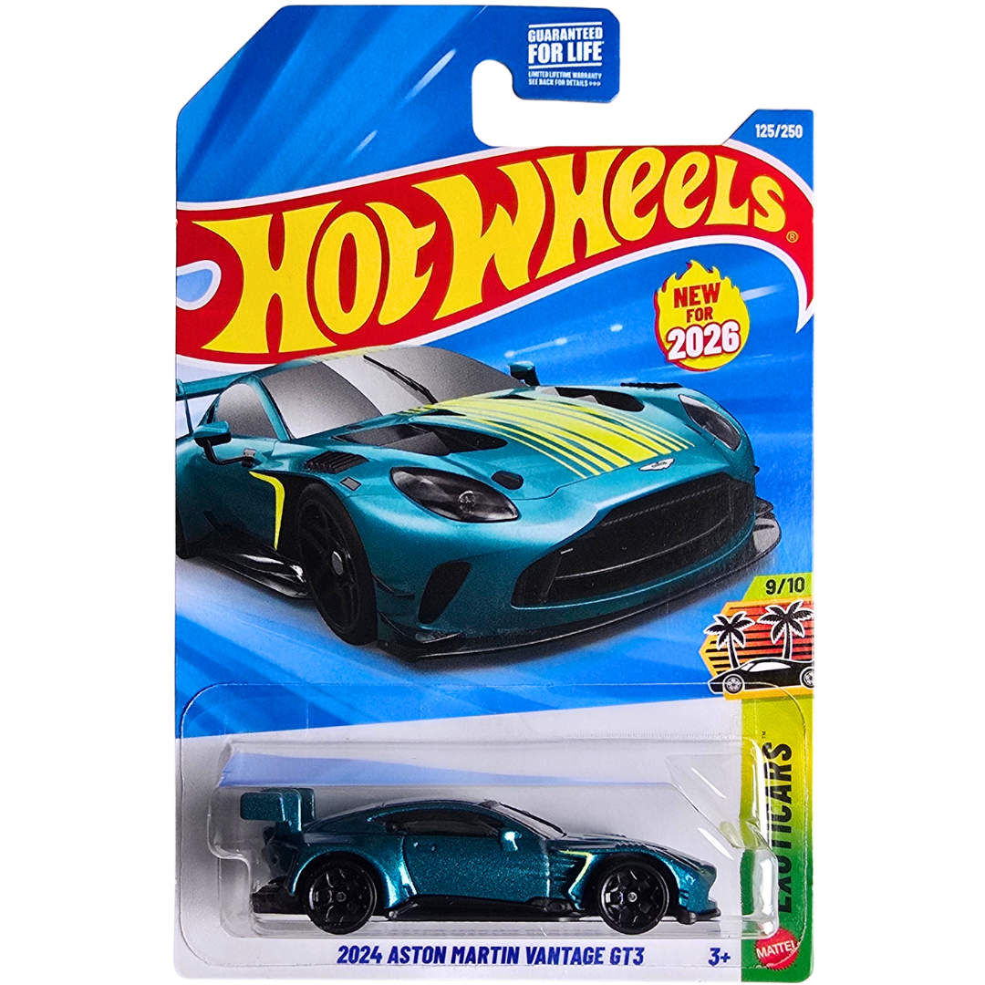 Hot Wheels - 2024 Aston Martin Vantage GT3