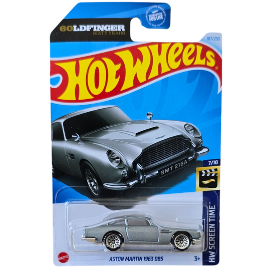 Hot Wheels - Aston Martin 1963 DB5 (Goldfinger 60 Years)