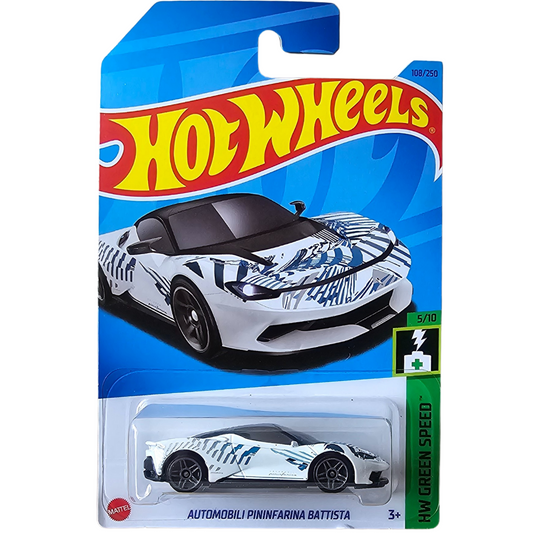 Hot Wheels - Automobili Pininfarina Battista (Blanco)