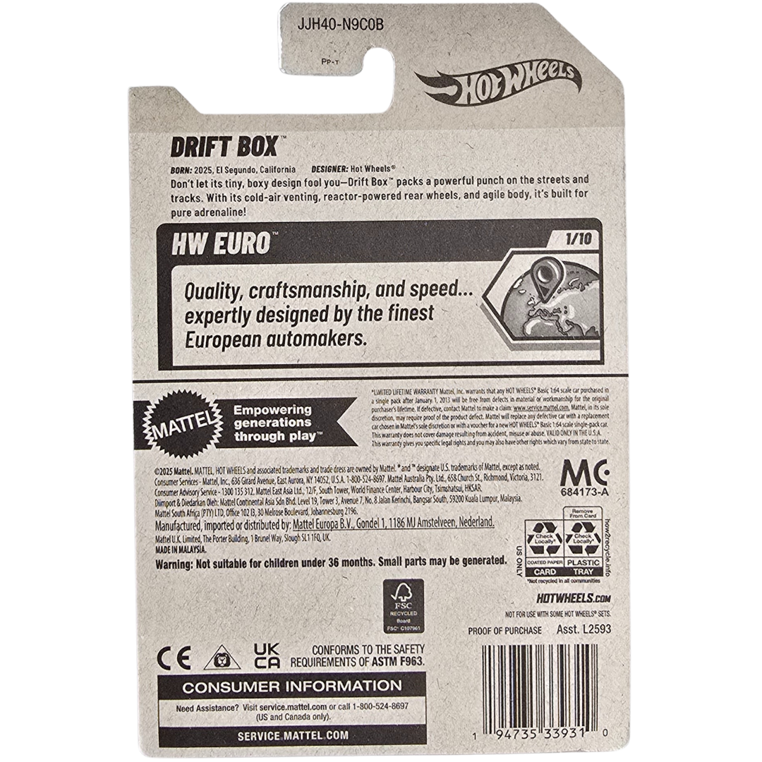 Hot Wheels - Drift Box