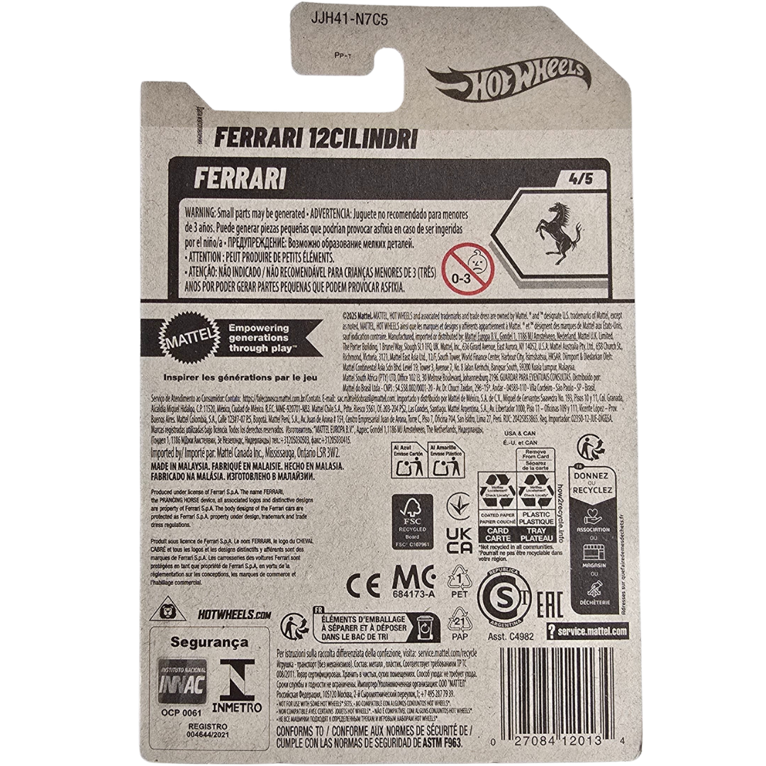 Hot Wheels - Ferrari 12Cilindri