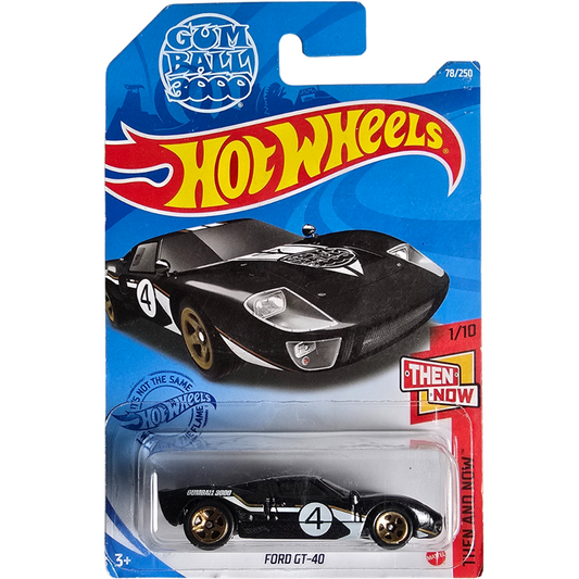 Hot Wheels - Ford GT-40 (Gum Ball 3000)