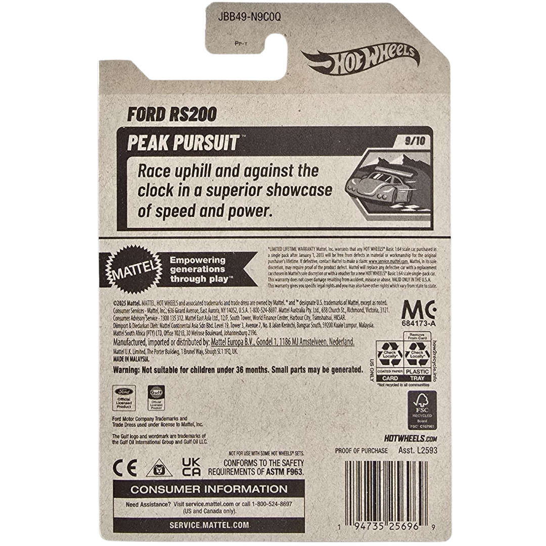 Hot Wheels - Ford RS200