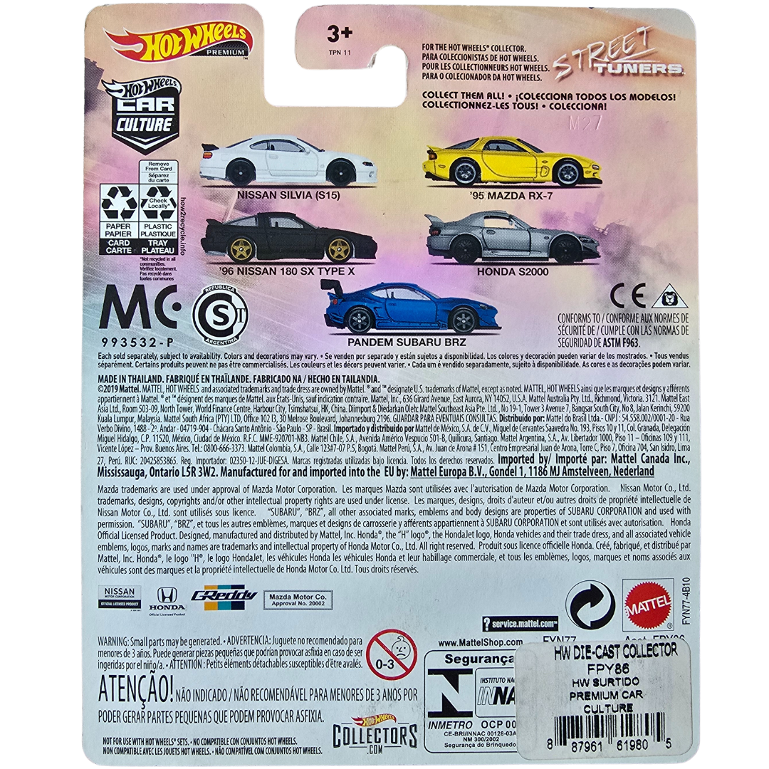 Hot Wheels Premium - Honda S2000 (Street Tuners)