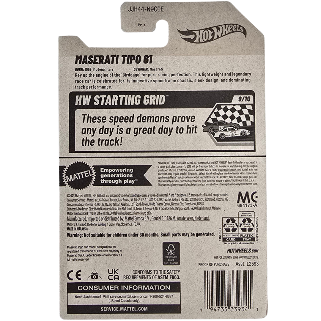 Hot Wheels - Maserati Tipo 61
