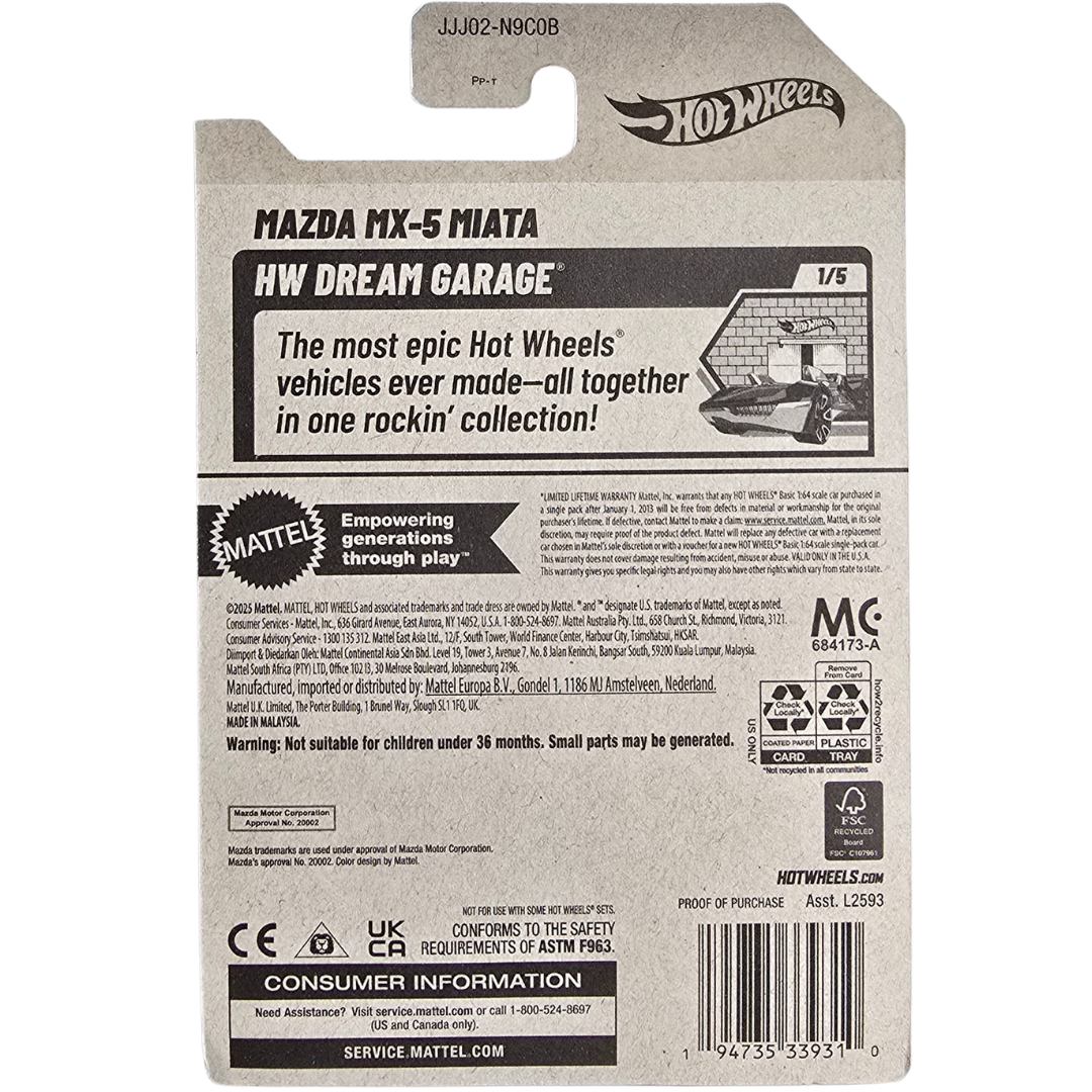Hot Wheels - Mazda MX-5 Miata