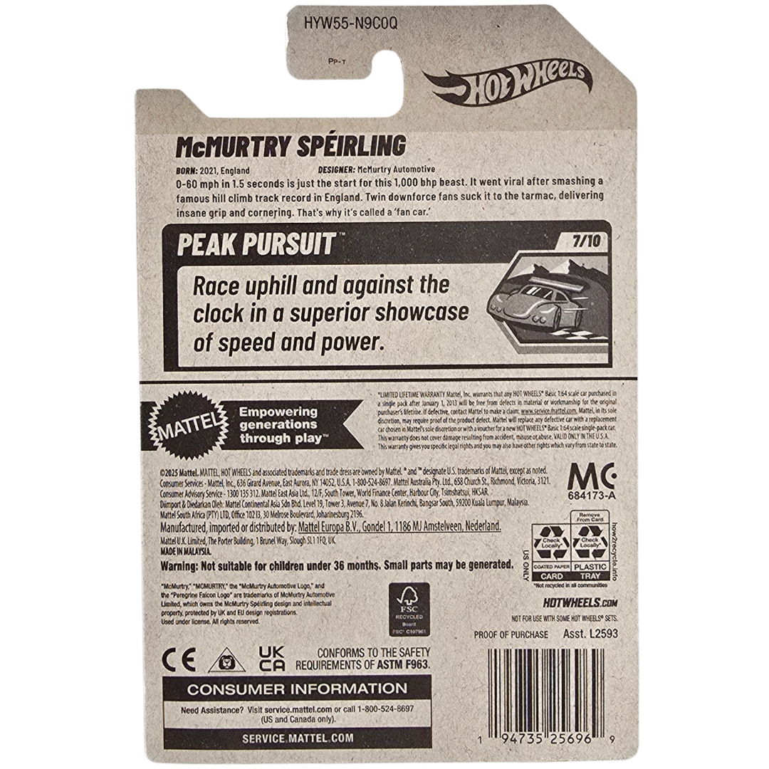 Hot Wheels - McMurtry Spéirling