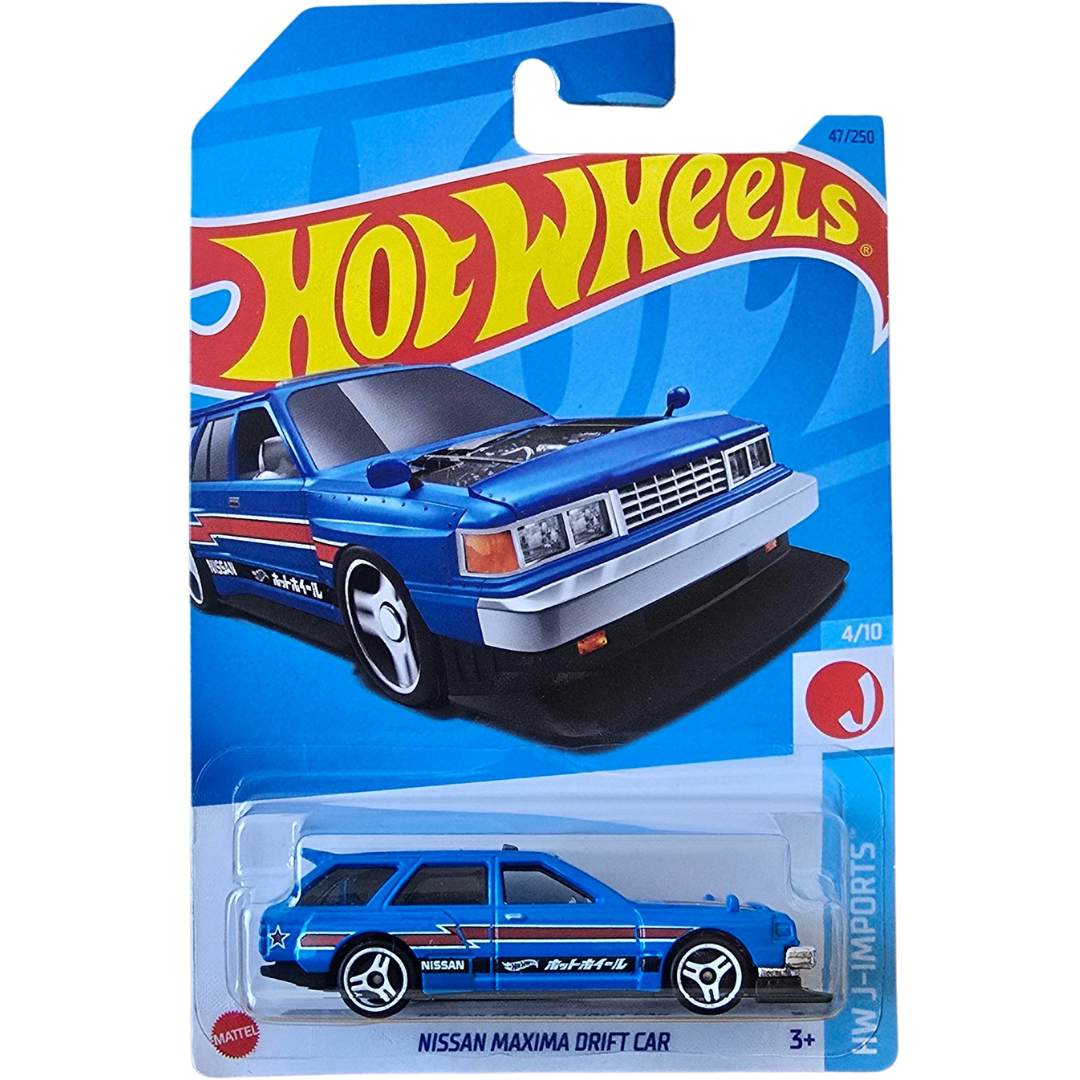 Hot Wheels - Nissan Maxima Drift Car (Azul)