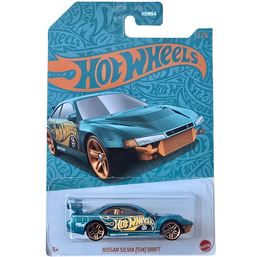 Hot Wheels (56 Aniversario) - Nissan Silvia (S14) Drift