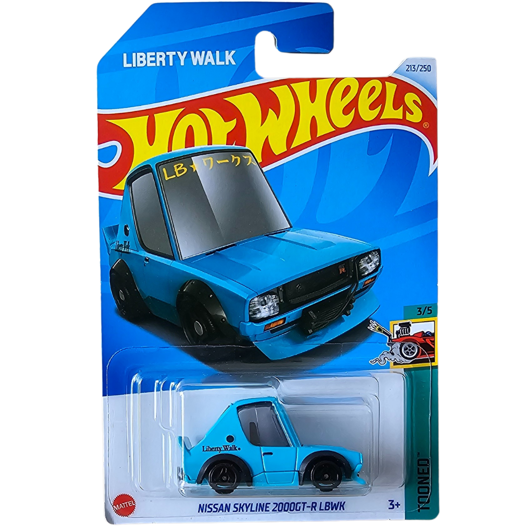 Hot Wheels - Nissan Skyline 2000GT-R LBWK (Tooned) – Speed Castings ...