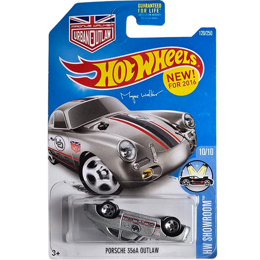 Hot Wheels - Porsche 356A Outlaw (Error De Empaque)