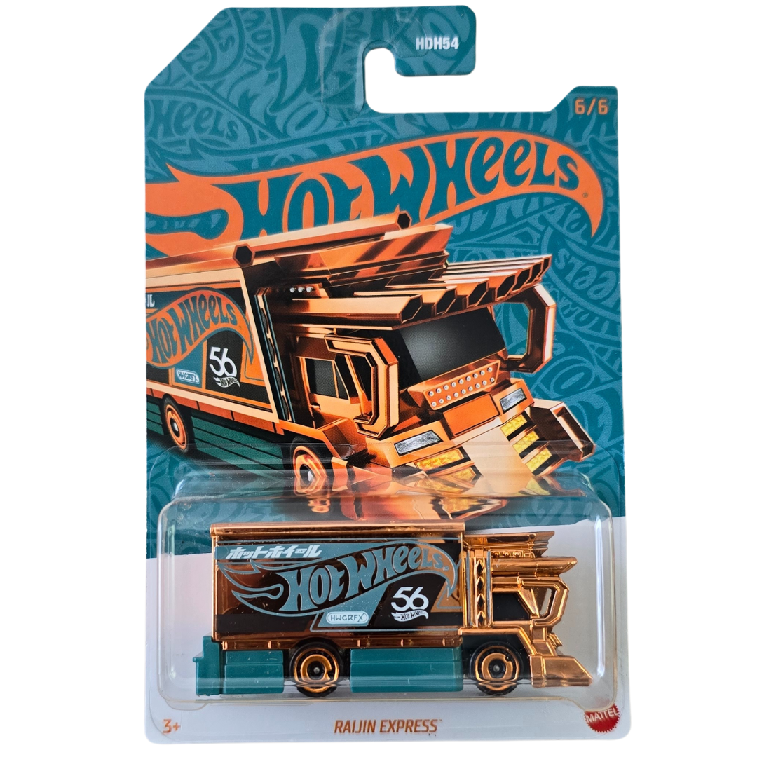 Hot Wheels (56 Aniversario) - Raijin Express (Chase)