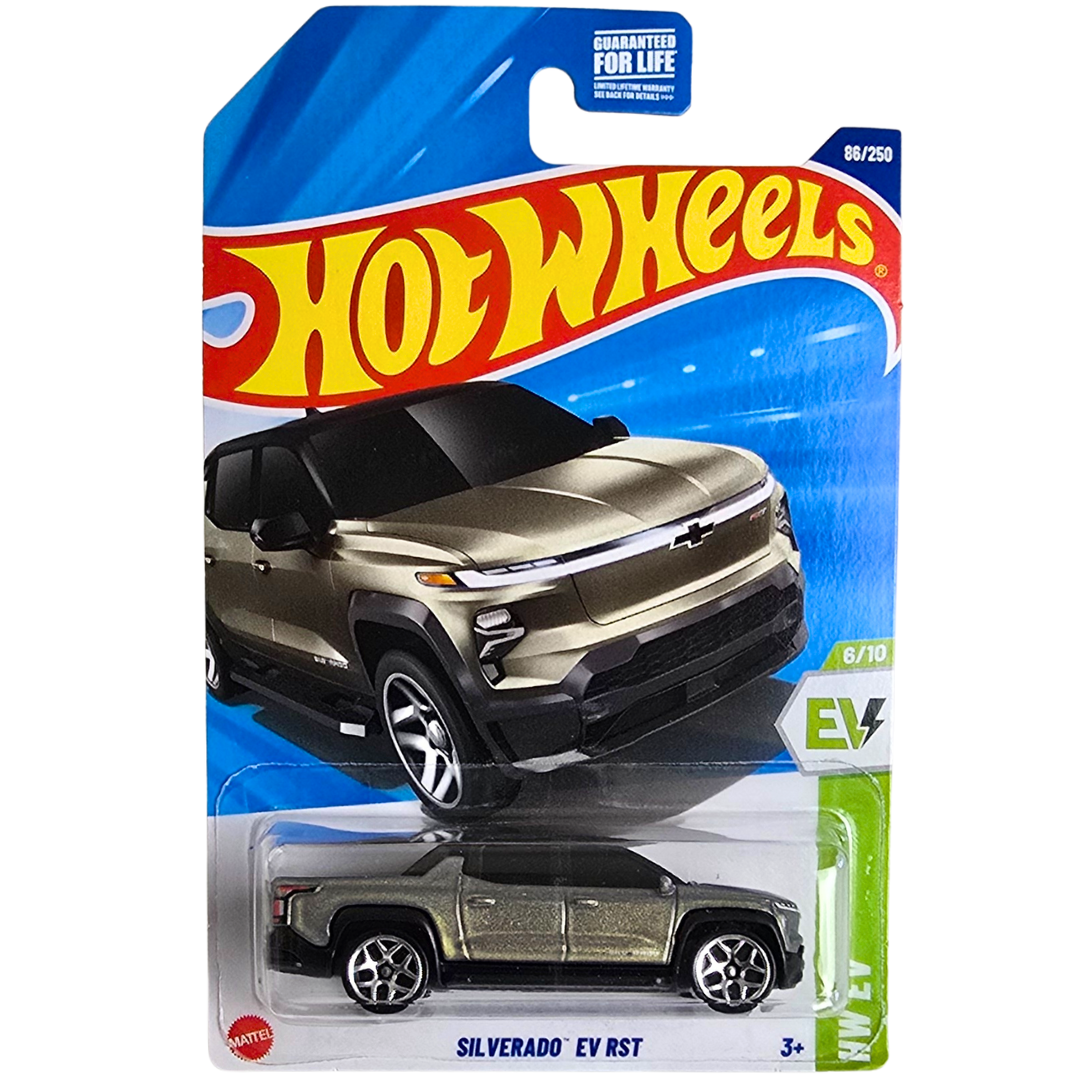 Hot Wheels - Silverado EV RST (Exclusivo Dollar Tree)