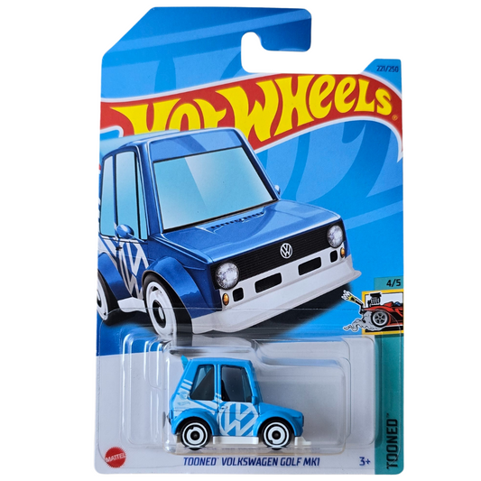 Hot Wheels - Tooned Volkswagen Golf MK1 (Treasure Hunt)