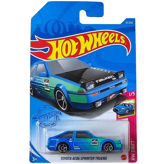 Hot Wheels - Toyota AE86 Sprinter Trueno (Falken)