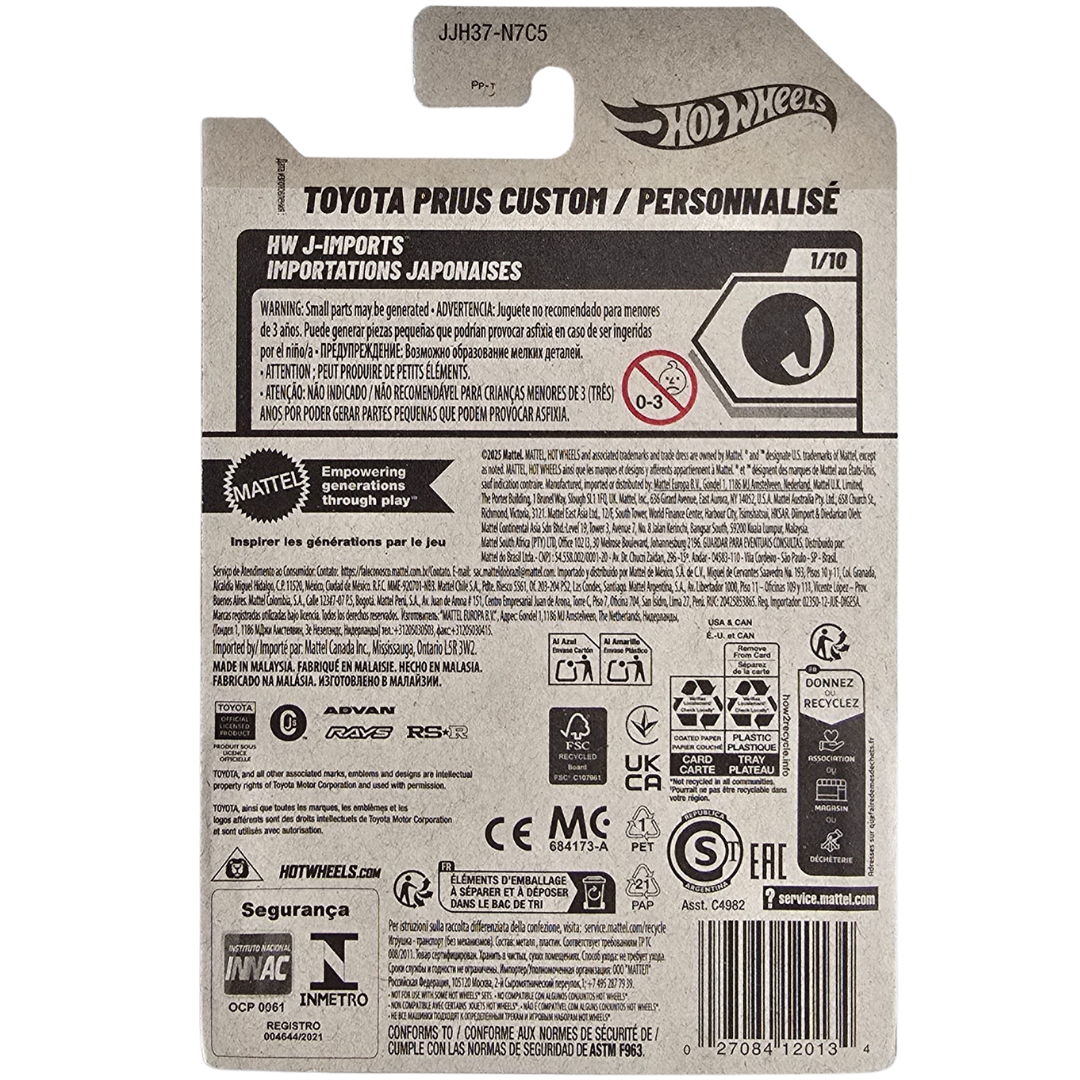 Hot Wheels - Toyota Prius Custom / Personnalisé