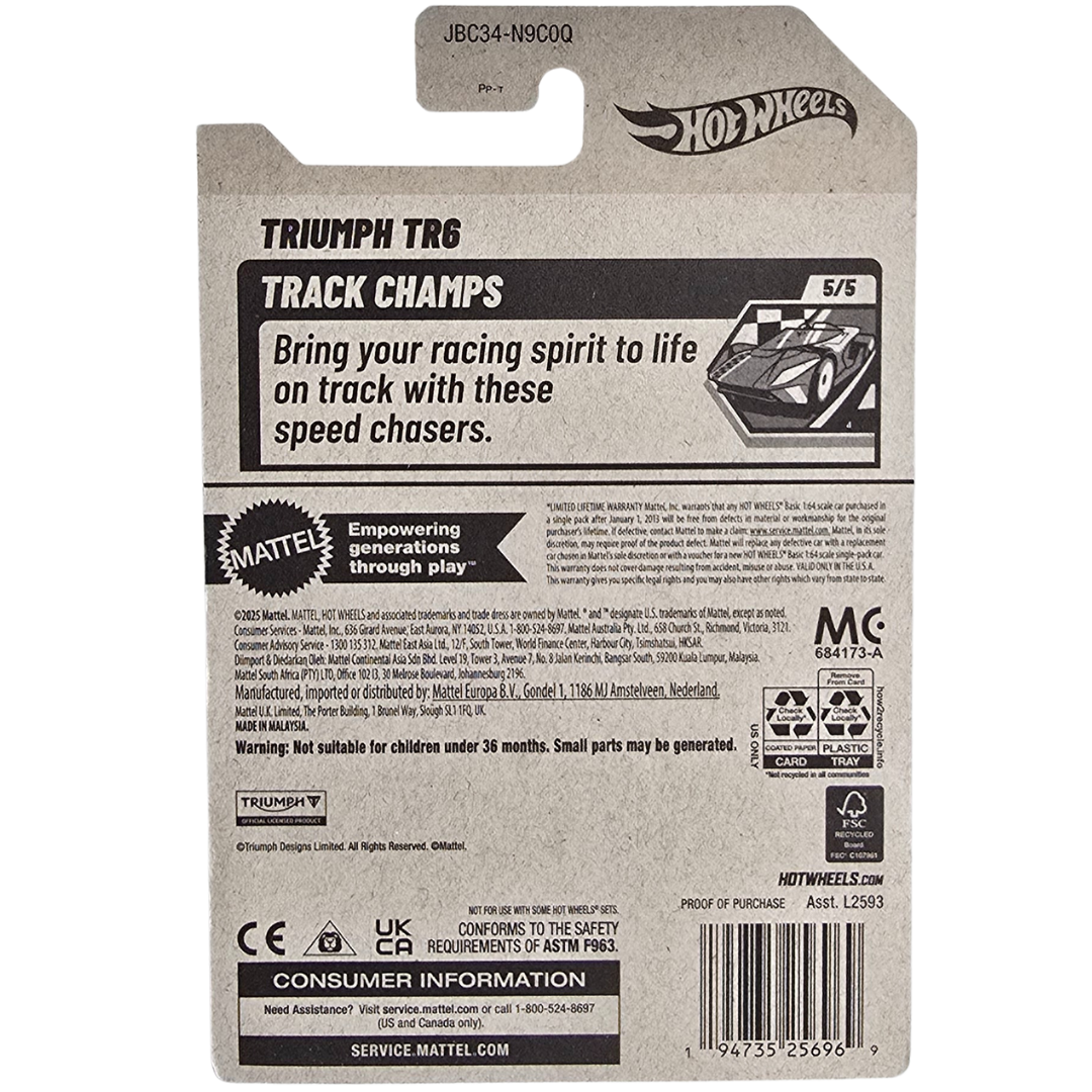 Hot Wheels - Triumph TR6 (Treasure Hunt - TH)