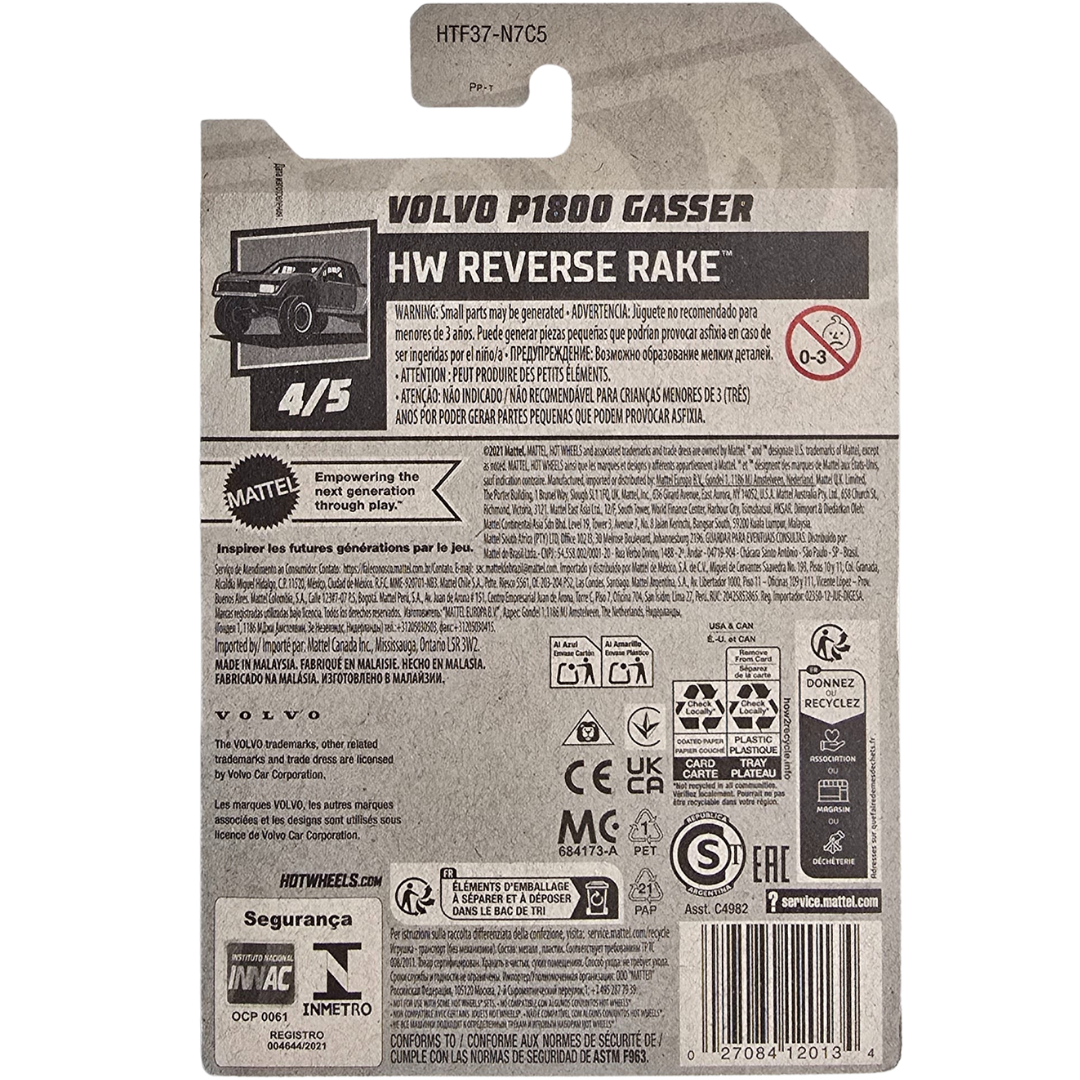 Hot Wheels - Volvo P1800 Gasser (Super Treasure Hunt)