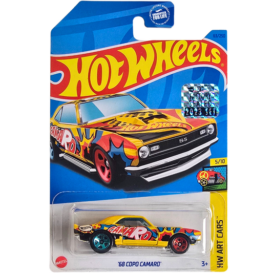 Hot Wheels - '68 Copo Camaro (Factory Sealed Sticker)