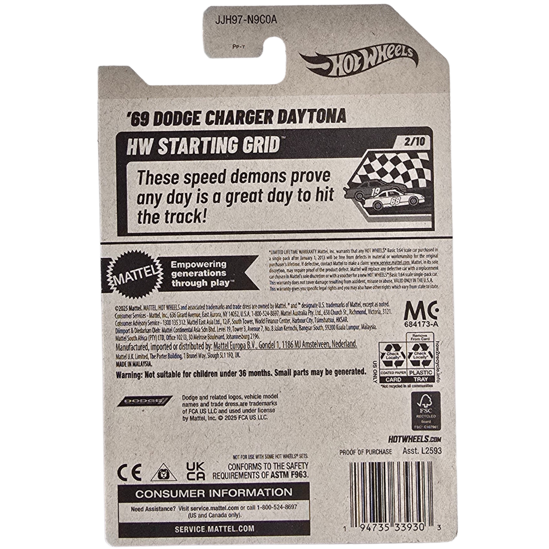 Hot Wheels - '69 Dodge Charger Daytona