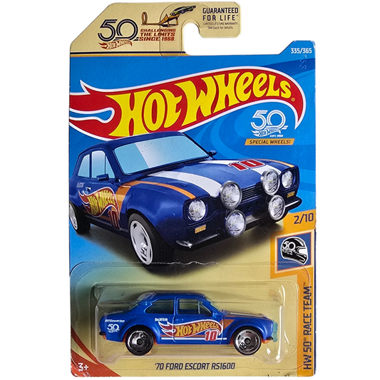 Hot Wheels - '70 Ford Escort RS1600 (50 Special Wheels)