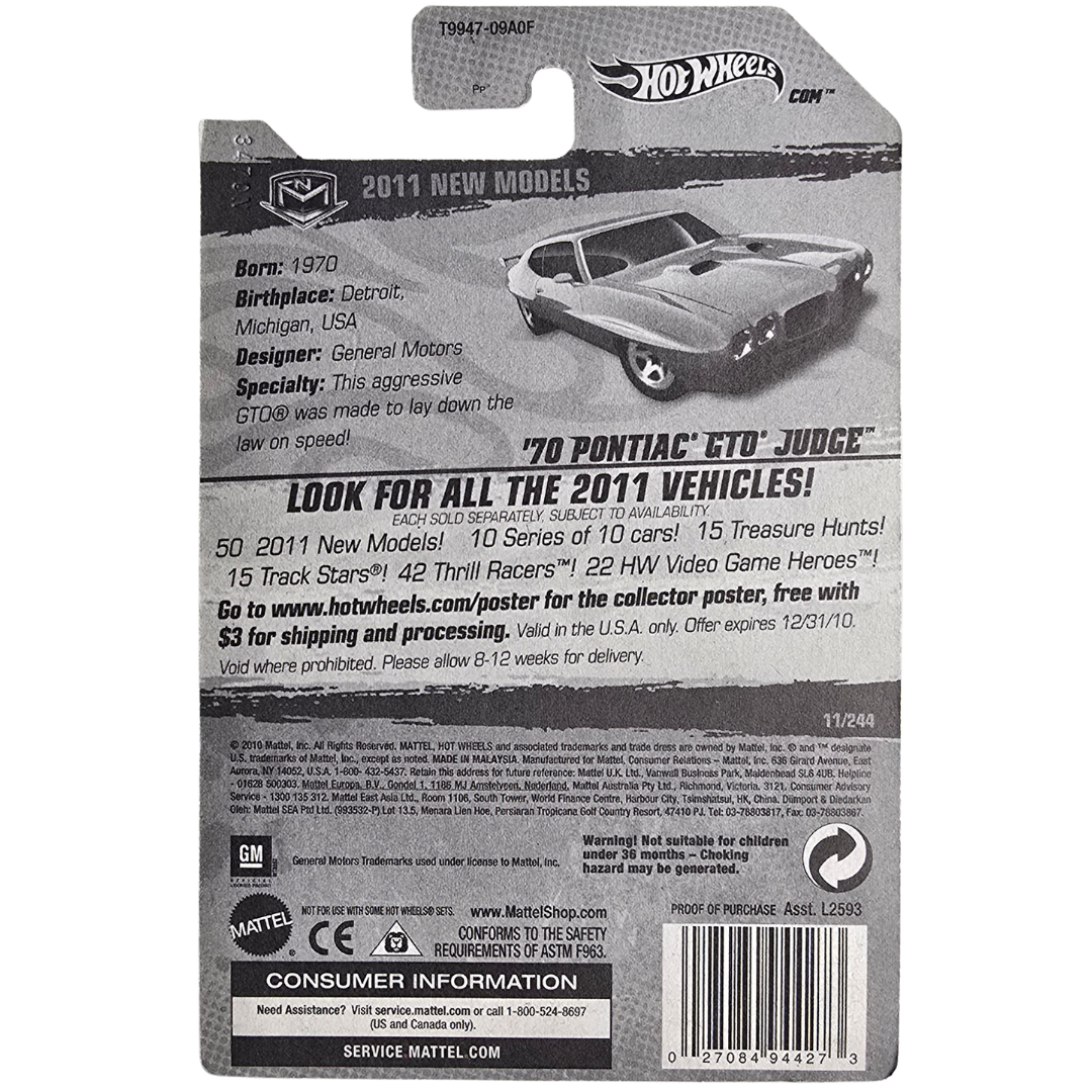 Hot Wheels - '70 Pontiac GTO Judge