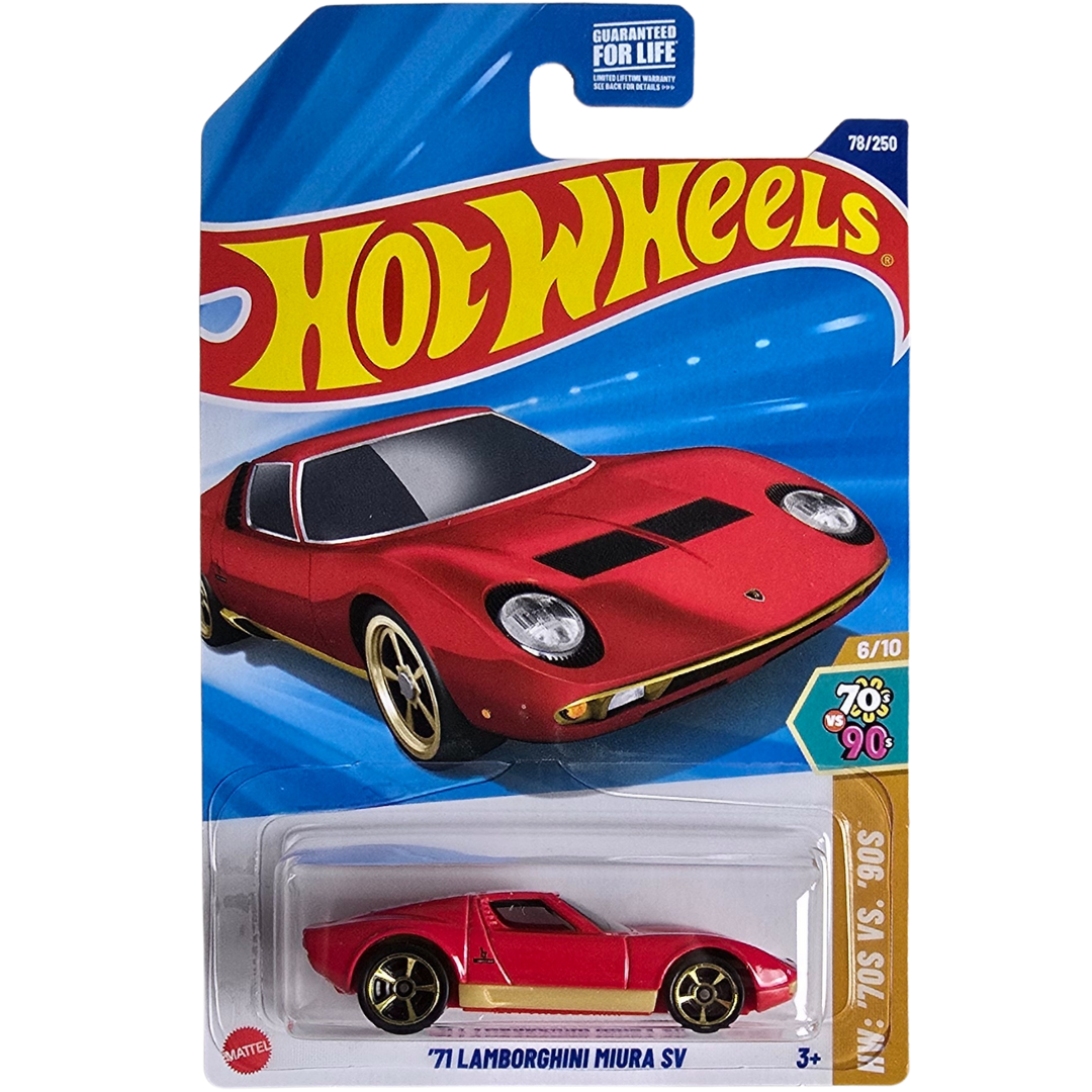 Hot Wheels - '71 Lamborghini Miura SV