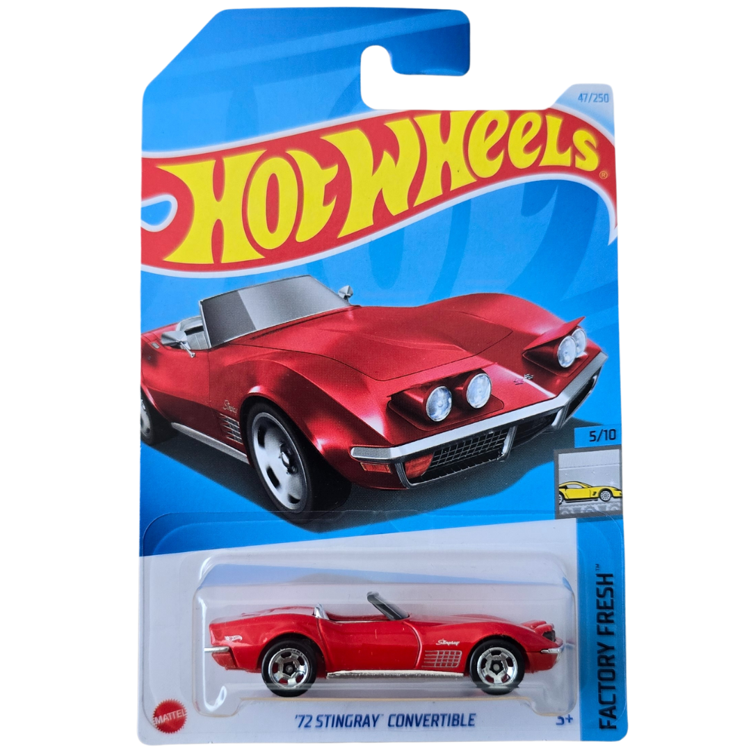 Hot Wheels - '72 Corvette Stingray Convertible