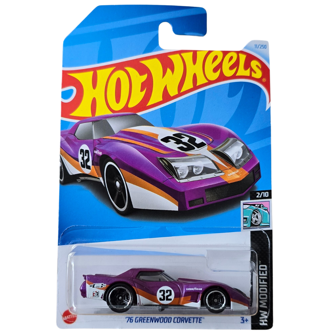 Hot Wheels - '76 Greenwood Corvette