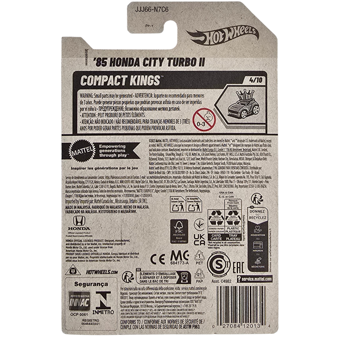 Hot Wheels - '85 Honda City Turbo II