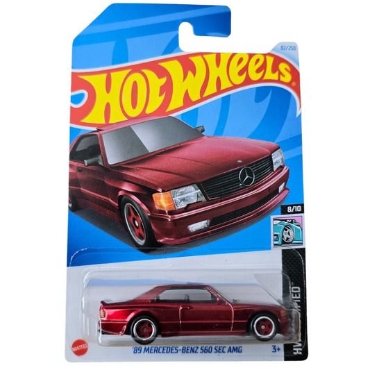 Hot Wheels - '89 Mercedes-Benz 560 SEC AMG (Super Treasure Hunt - STH)