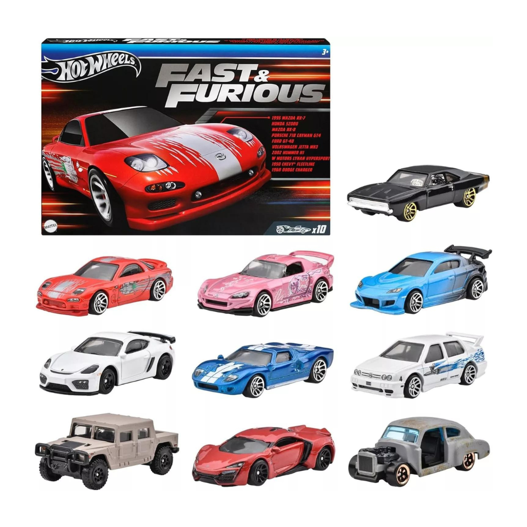 Hot Wheels 10 Pack - Fast & Furious