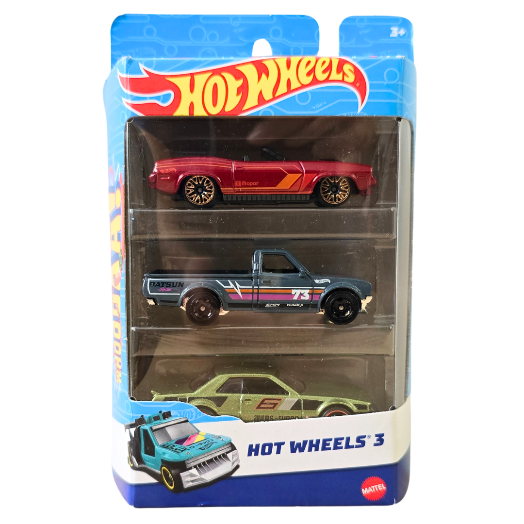 Hot Wheels 3 Pack