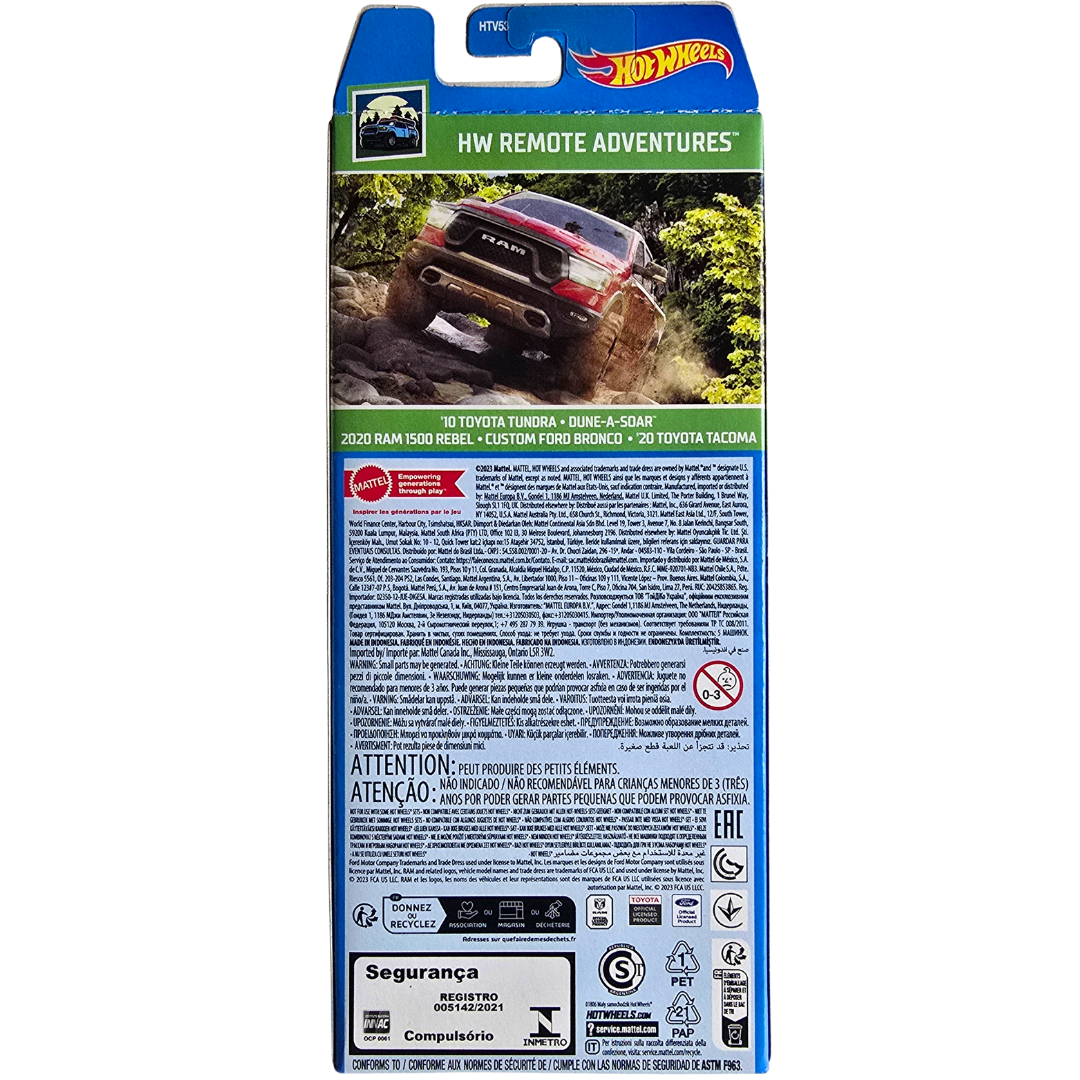 Hot Wheels 5 Pack - HW Remote Adventures