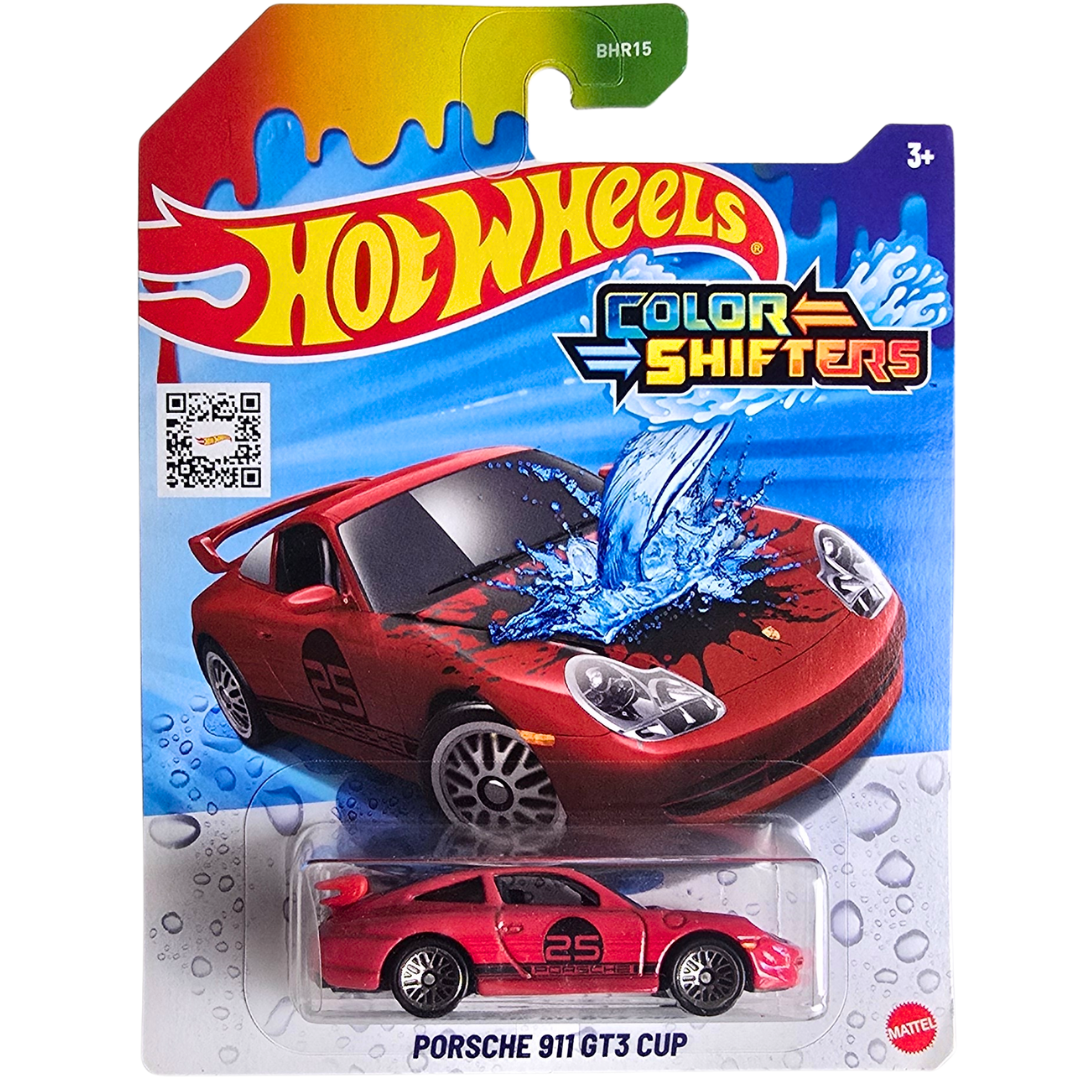 Hot Wheels Color Shifters - Porsche 911 GT3 Cup